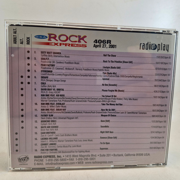 Various U-V - U.S.A. Rock Express 406R