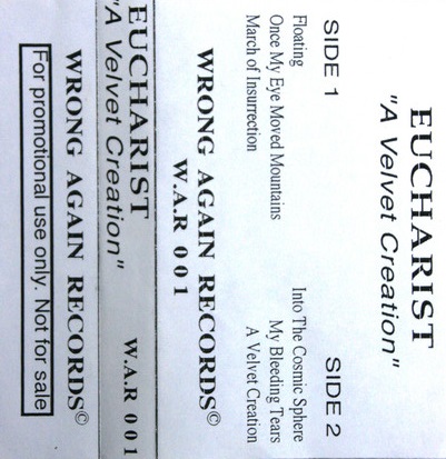 Eucharist - A Velvet Creation