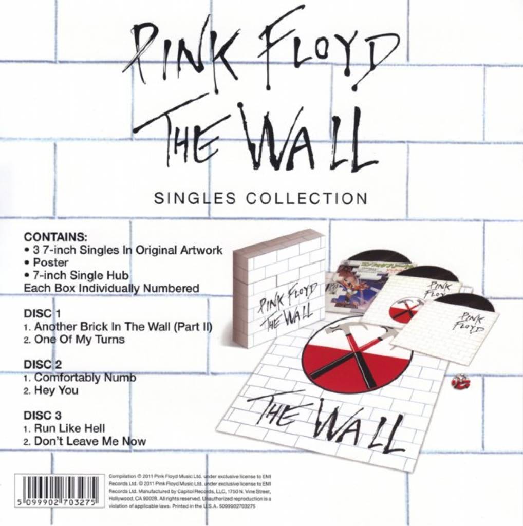 Pink Floyd - The Wall Singles Collection
