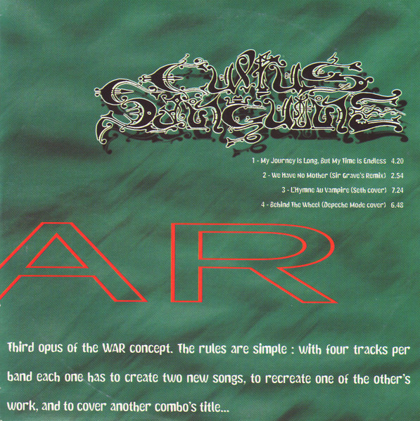 Cultus Sanguine - War vol. III (vs. Seth)