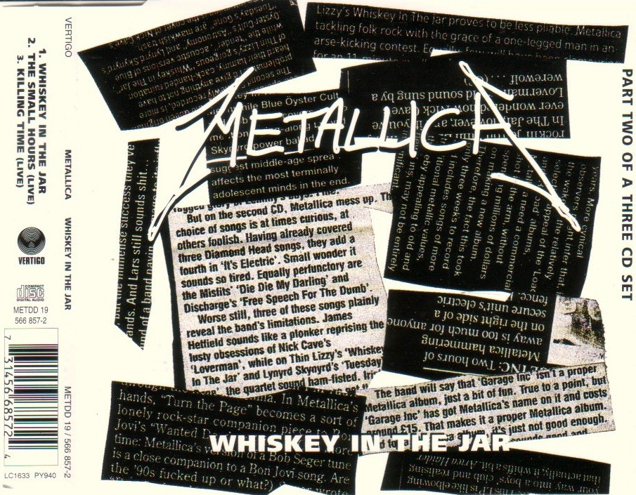 Metallica - Whiskey In The Jar
