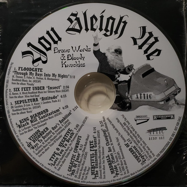 Various - Brave Words & Bloody Knuckles Magazine - You Sleigh Me