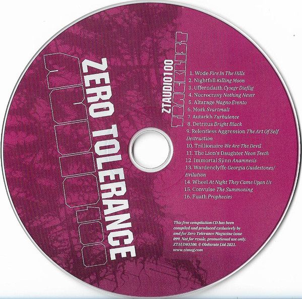 Various - Zero Tolerance Magazine - Zero Tolerance Audio 100