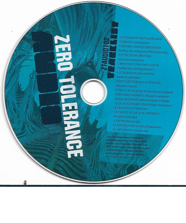 Various - Zero Tolerance Magazine - Zero Tolerance Audio 102