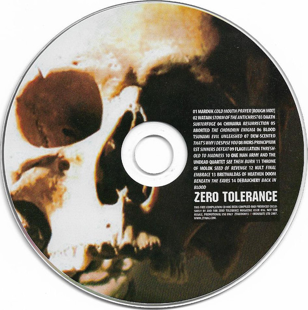 Various - Zero Tolerance Magazine - Zero Tolerance Audio 16