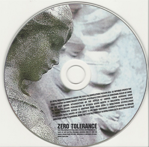 Various - Zero Tolerance Magazine - Zero Tolerance Audio 17