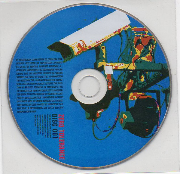 Various - Zero Tolerance Magazine - Zero Tolerance Audio 22