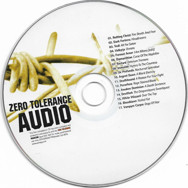 Various - Zero Tolerance Magazine - Zero Tolerance Audio 33