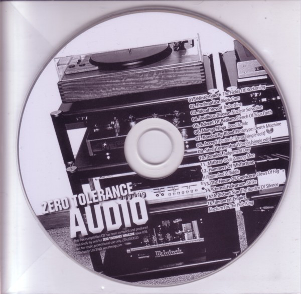Various - Zero Tolerance Magazine - Zero Tolerance Audio 36
