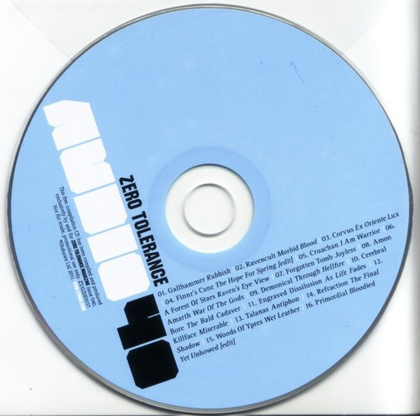 Various - Zero Tolerance Magazine - Zero Tolerance Audio 40