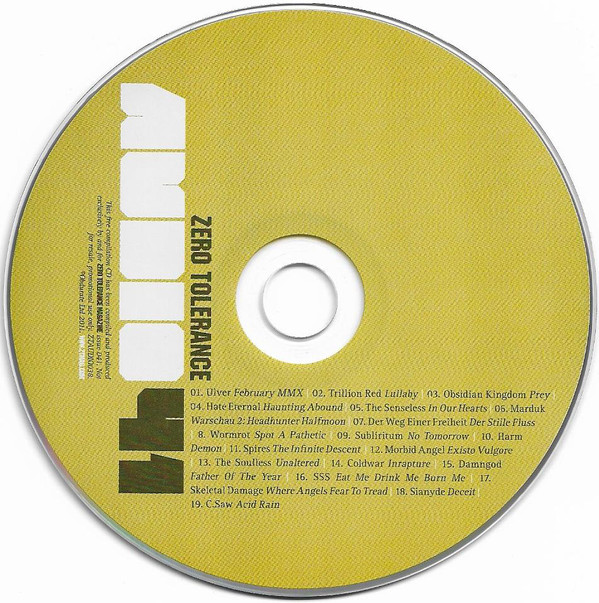 Various - Zero Tolerance Magazine - Zero Tolerance Audio 41