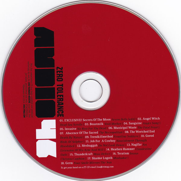 Various - Zero Tolerance Magazine - Zero Tolerance Audio 46