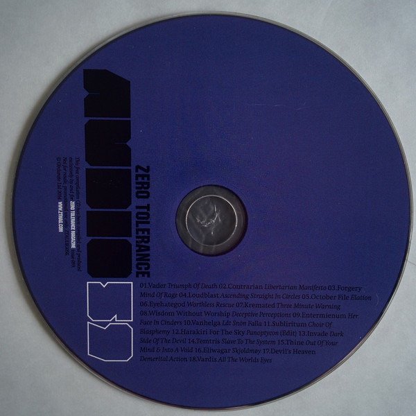 Various - Zero Tolerance Magazine - Zero Tolerance Audio 59