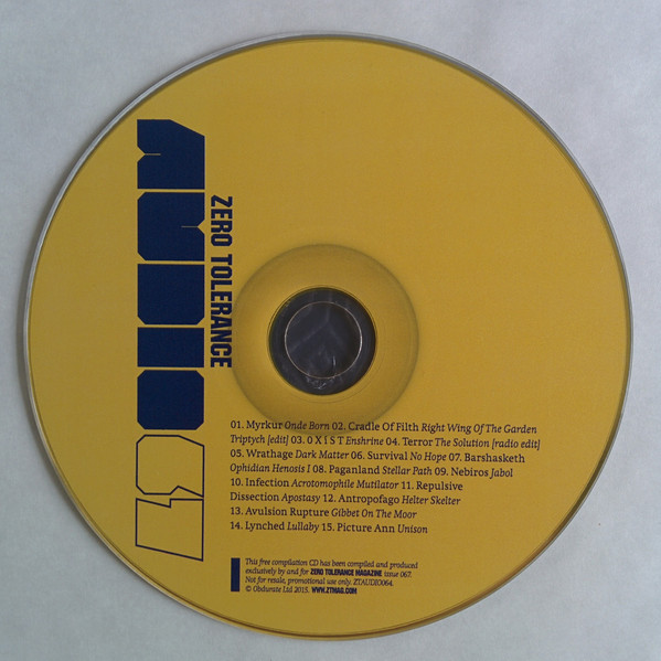 Various - Zero Tolerance Magazine - Zero Tolerance Audio 67