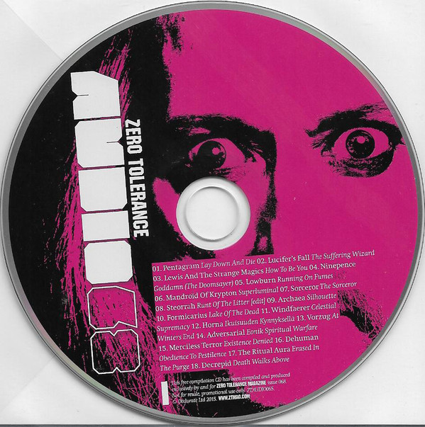 Various - Zero Tolerance Magazine - Zero Tolerance Audio 68