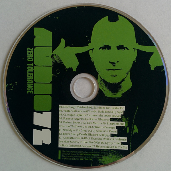 Various - Zero Tolerance Magazine - Zero Tolerance Audio 72