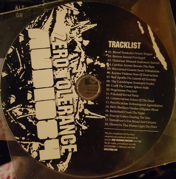 Various - Zero Tolerance Magazine - Zero Tolerance Audio 84