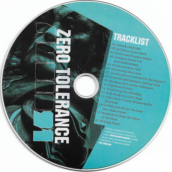 Various - Zero Tolerance Magazine - Zero Tolerance Audio 91