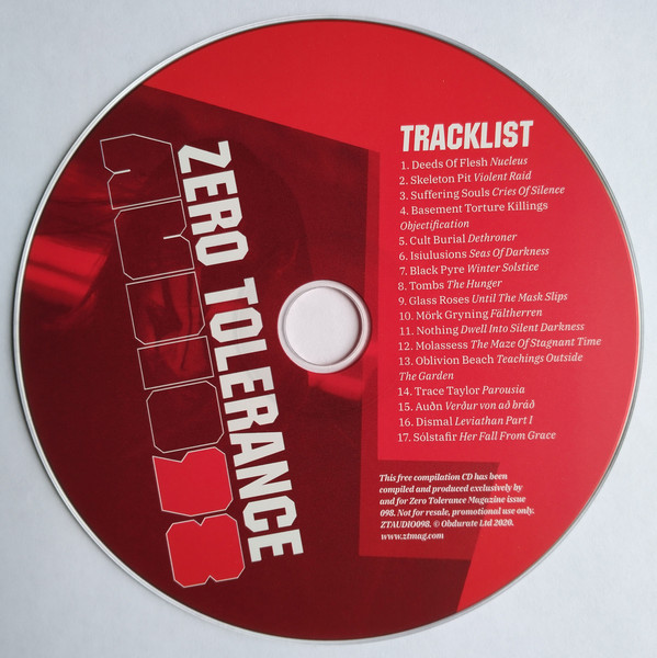 Various - Zero Tolerance Magazine - Zero Tolerance Audio 98