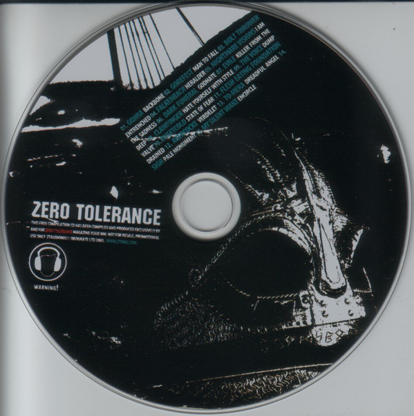 Various - Zero Tolerance Magazine - Zero Tolerance Audio 8