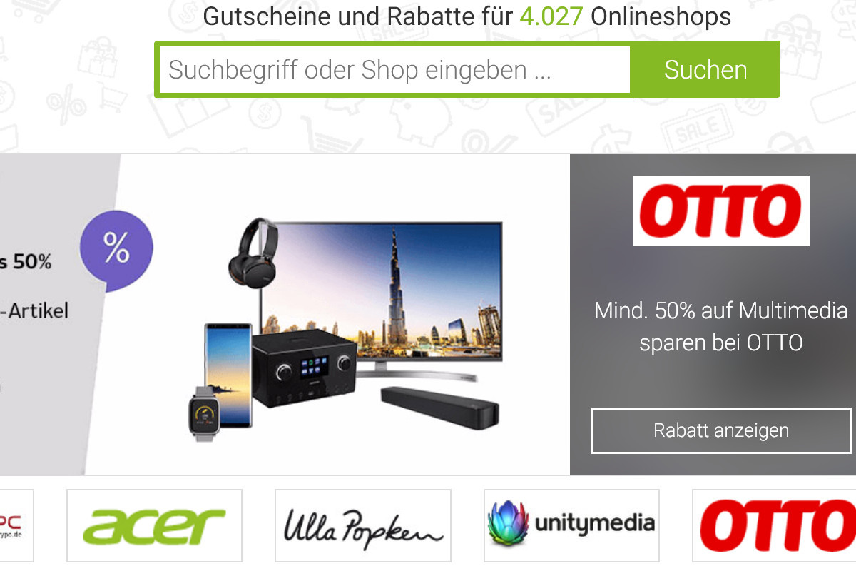 Immer mehr Internetseiten spezialisieren sich auf Gutscheinangebote. Auch hier gilt: Erst vergleichen, dann einlösen.