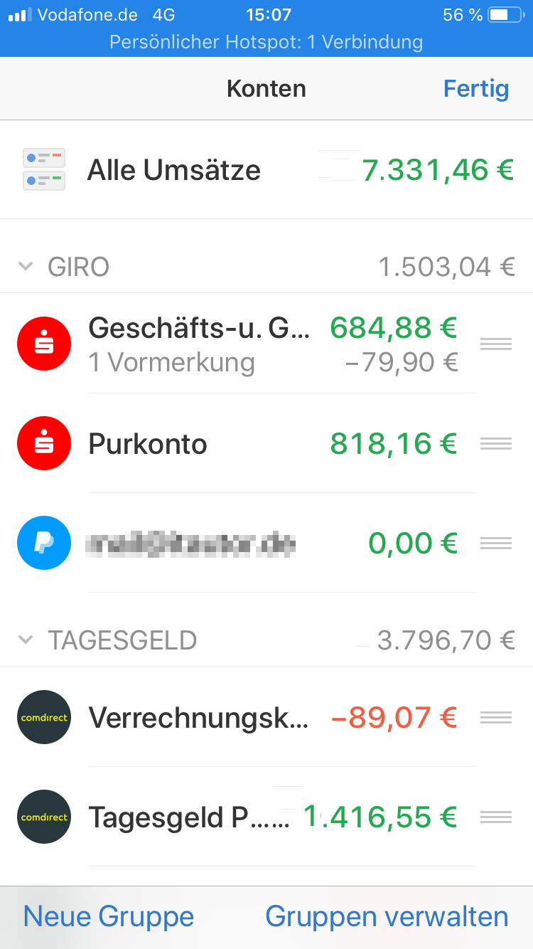 ZASTER | Outbank: Alle Deine Konten in einer App