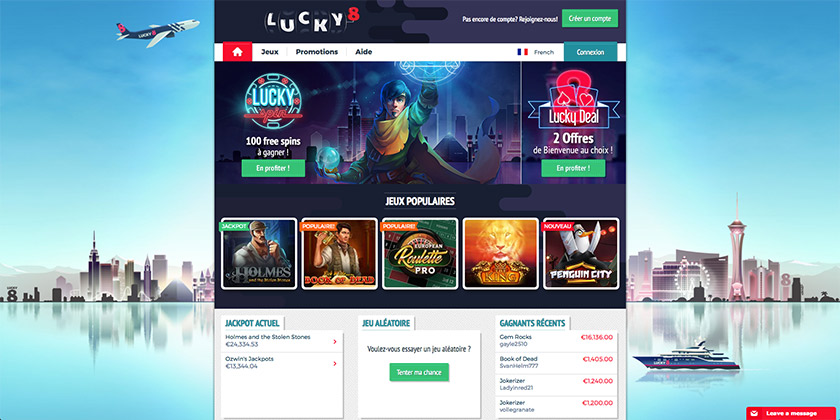 casino lucky8 avis
