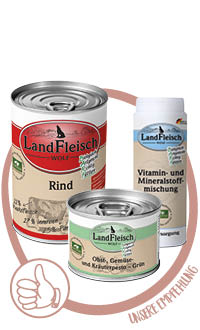 LandFleisch Wolf BARF Hunde